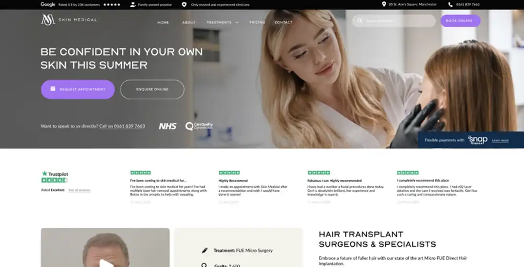 lead gen website builder near me